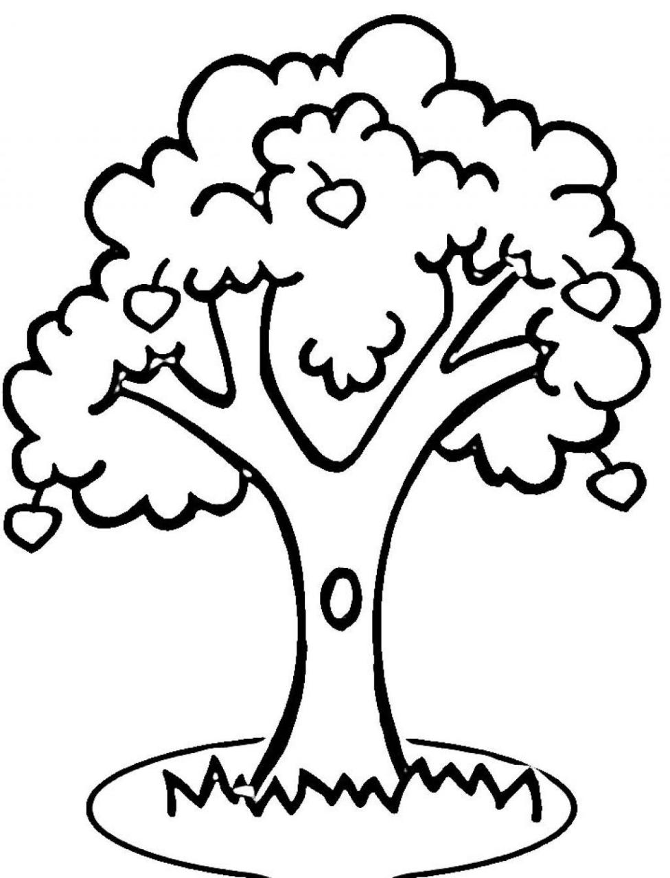 10 Cartoon Tree Coloring Pages for Nature Lovers: Unleash Your Inner Artist