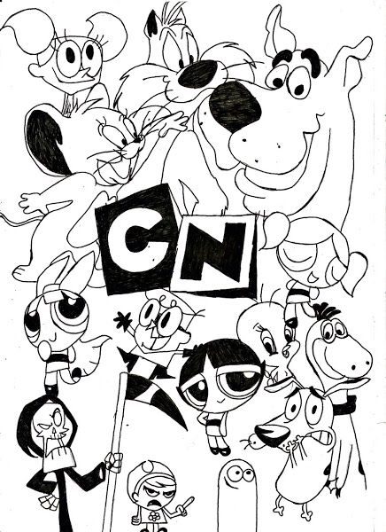 10 Nostalgic 90s Cartoon Coloring Pages to Relive Your Childhood