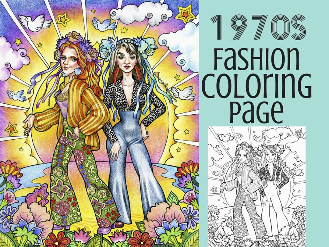 10 Nostalgic 70s Cartoon Coloring Pages for Retro Enthusiasts