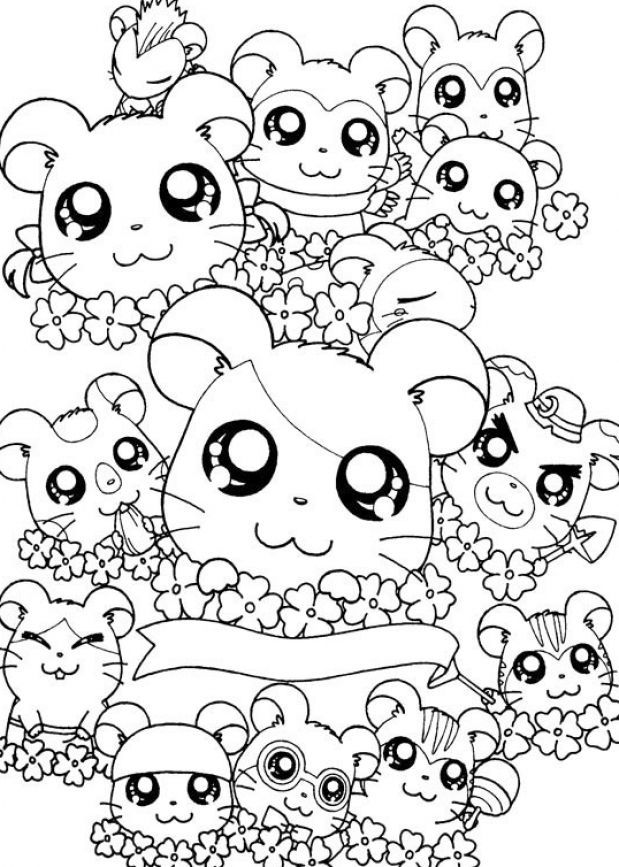 10 Adorable Cartoon Animal Coloring Pages for Kids