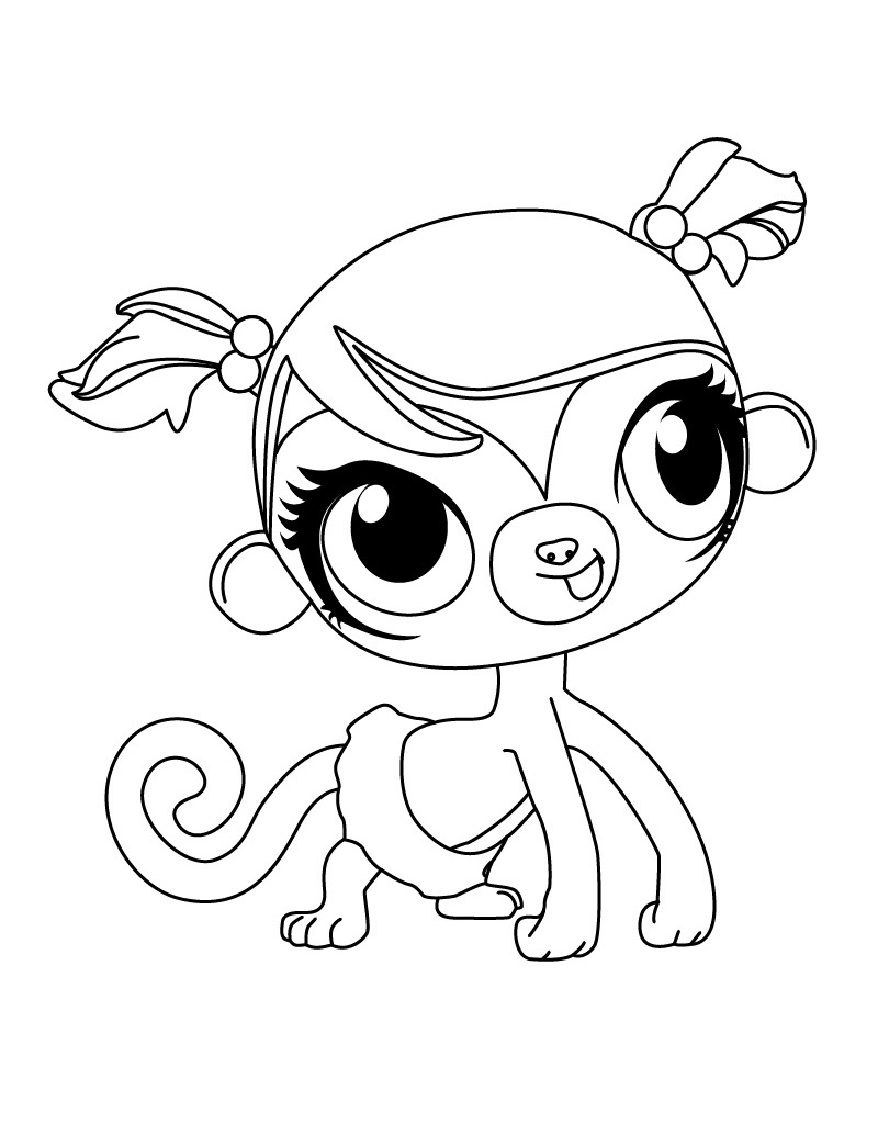 10 Littlest Pet Shop Cartoon Character Coloring Pages for Endless Creative Fun