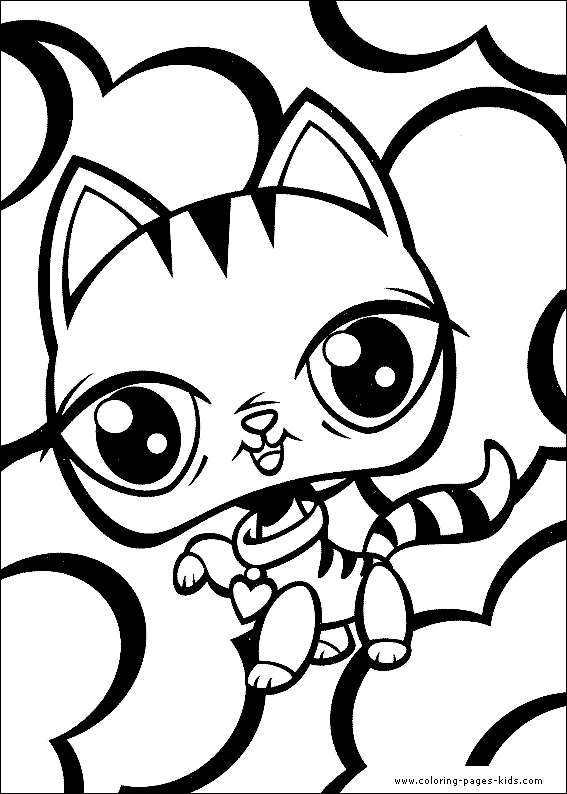 10 Littlest Pet Shop Cartoon Character Coloring Pages for Endless Creative Fun