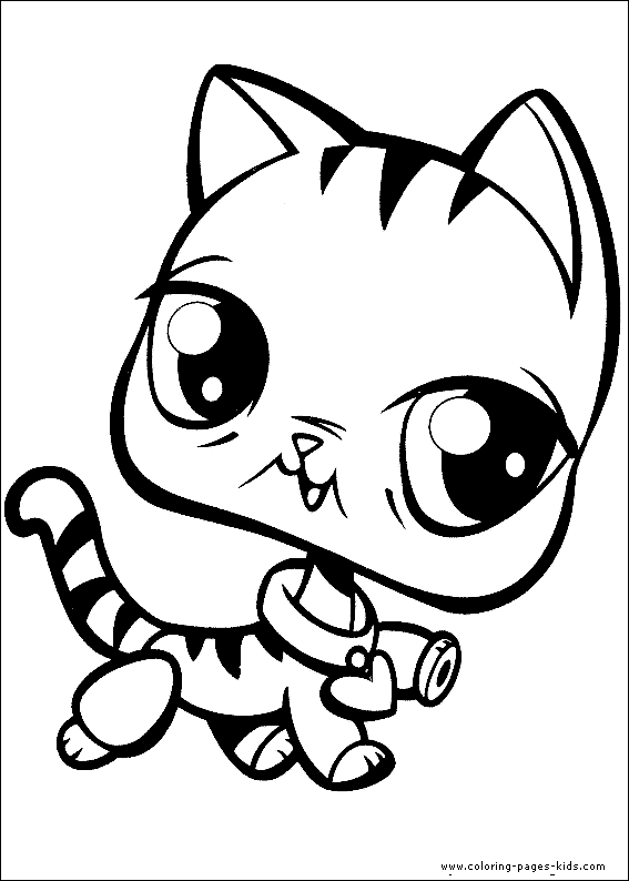 10 Littlest Pet Shop Cartoon Character Coloring Pages for Endless Creative Fun