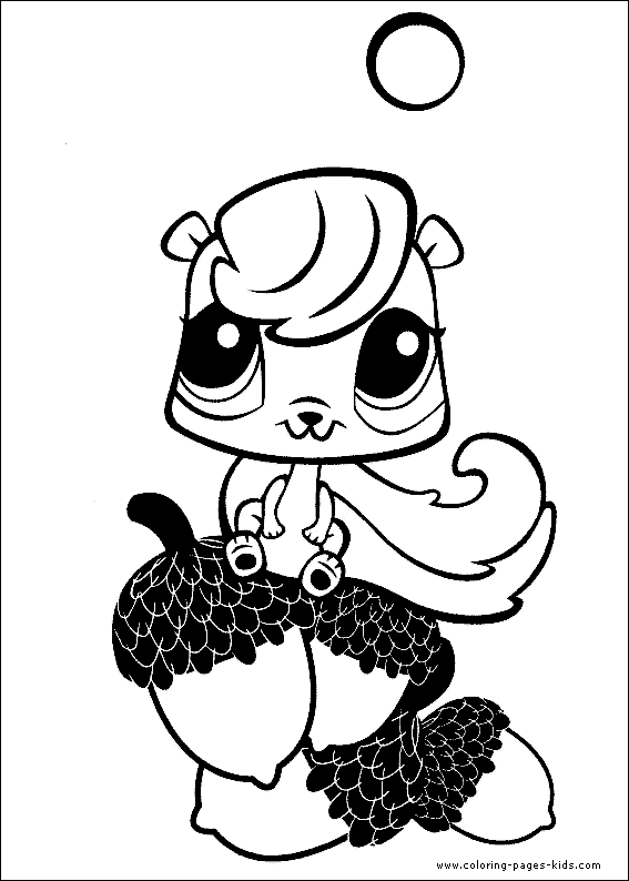 10 Littlest Pet Shop Cartoon Character Coloring Pages for Endless Creative Fun