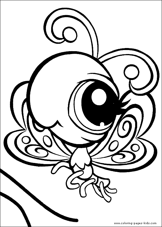 10 Littlest Pet Shop Cartoon Character Coloring Pages for Endless Creative Fun