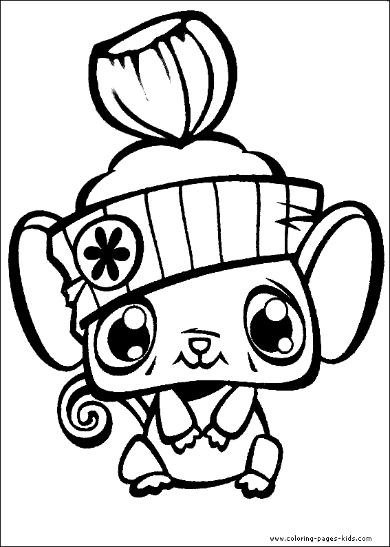 10 Littlest Pet Shop Cartoon Character Coloring Pages for Endless Creative Fun