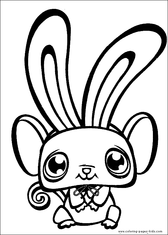 10 Littlest Pet Shop Cartoon Character Coloring Pages for Endless Creative Fun