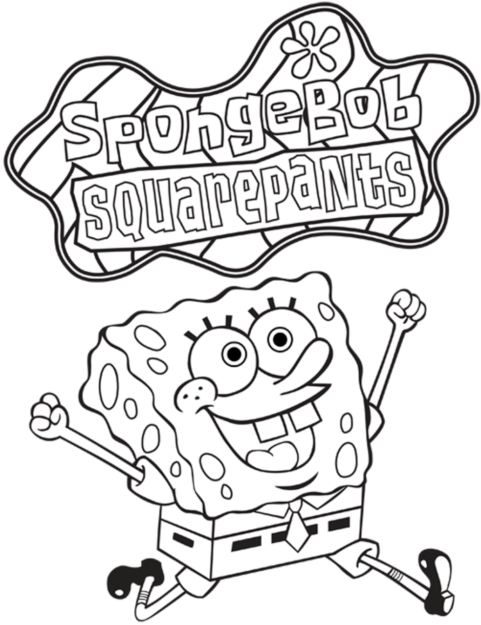 10 Classic SpongeBob Coloring Pages for Kids: Dive into Underwater Adventures