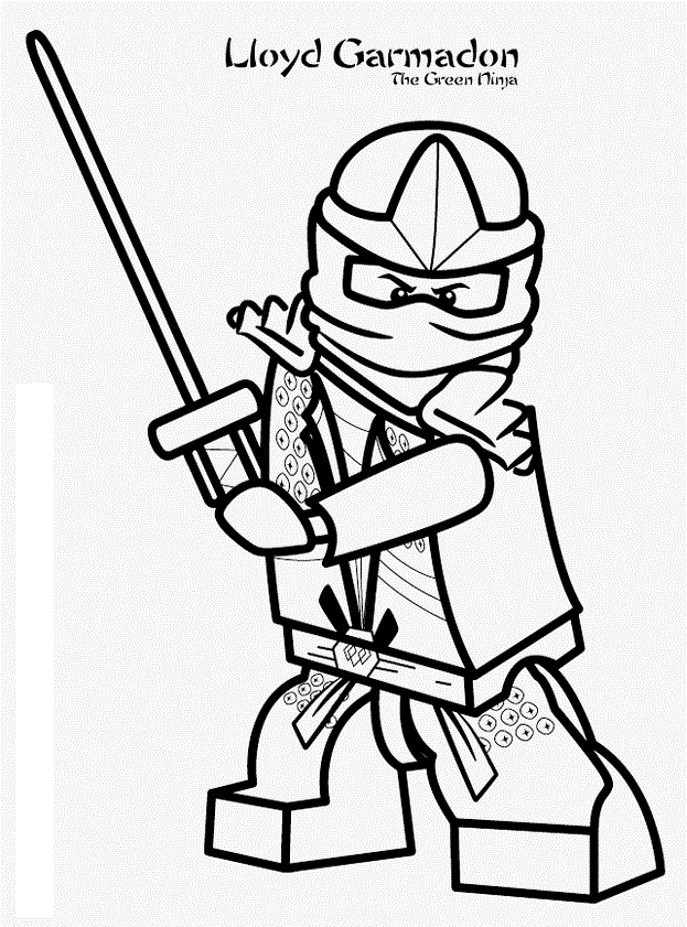 10 Ninja Cartoon Coloring Pages for Adventure Fans