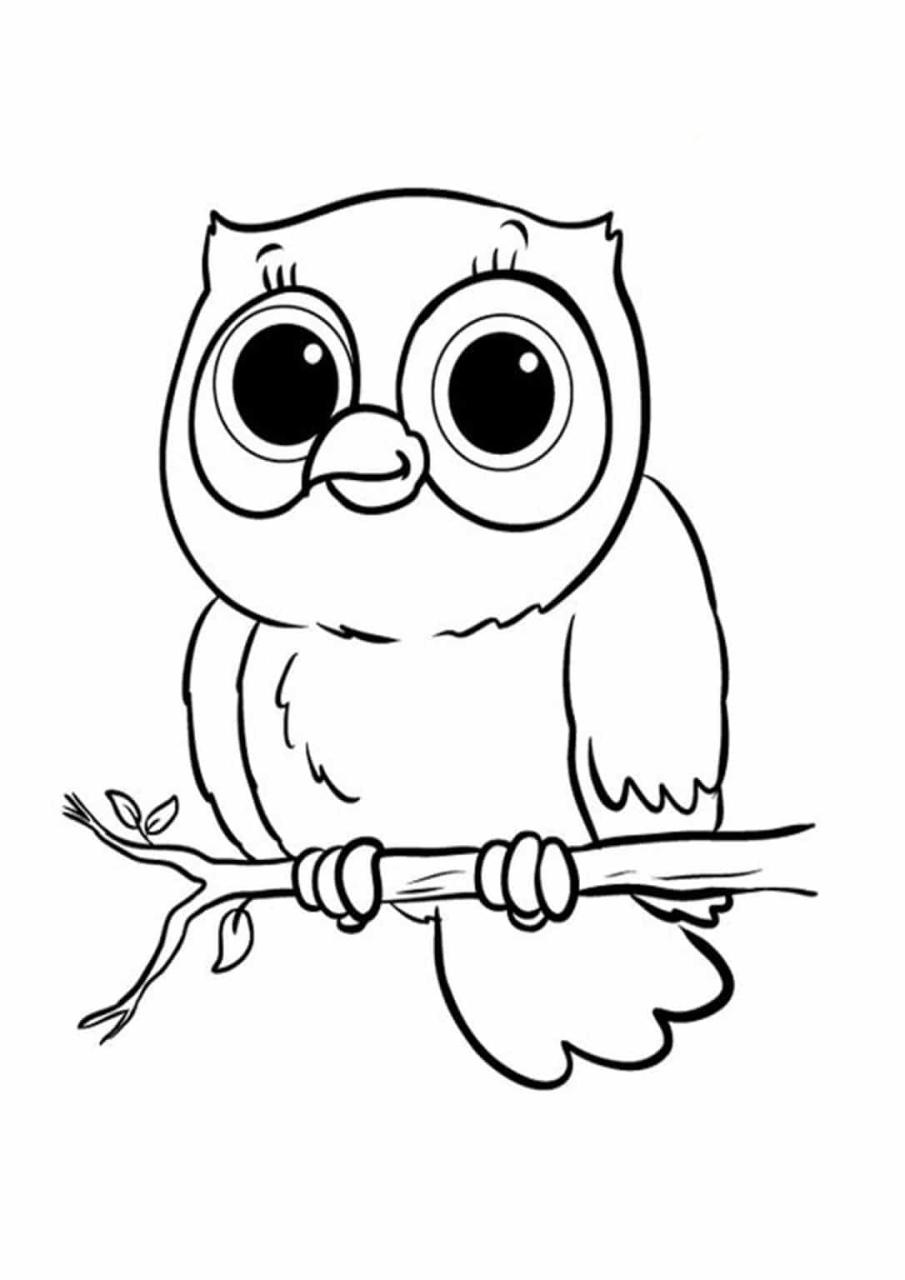 10 Cute Cartoon Owl Coloring Pages to Print: Unleash Your Inner Artist