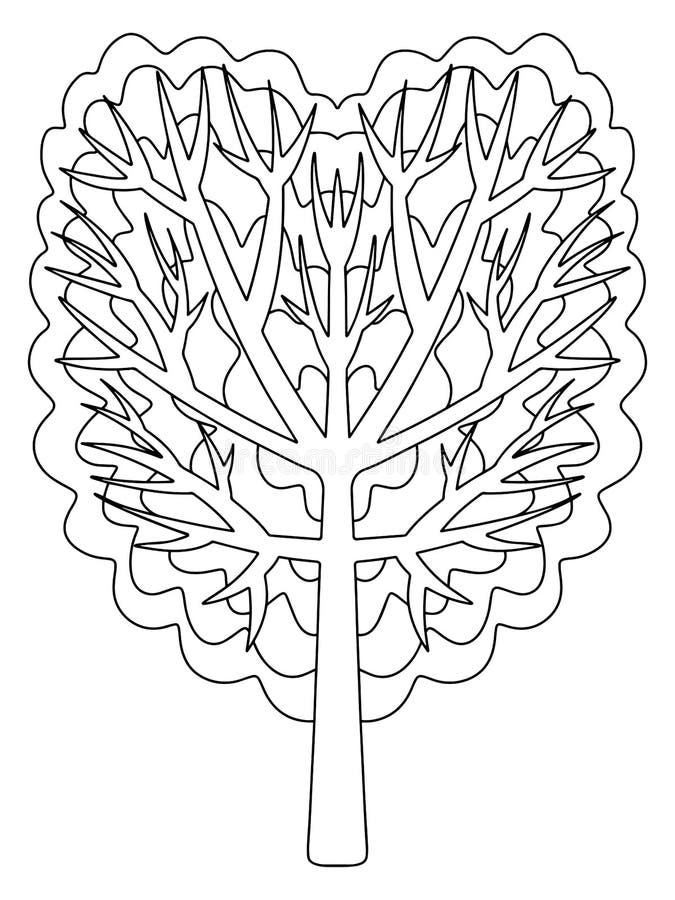 10 Cartoon Tree Coloring Pages for Nature Lovers: Unleash Your Inner Artist