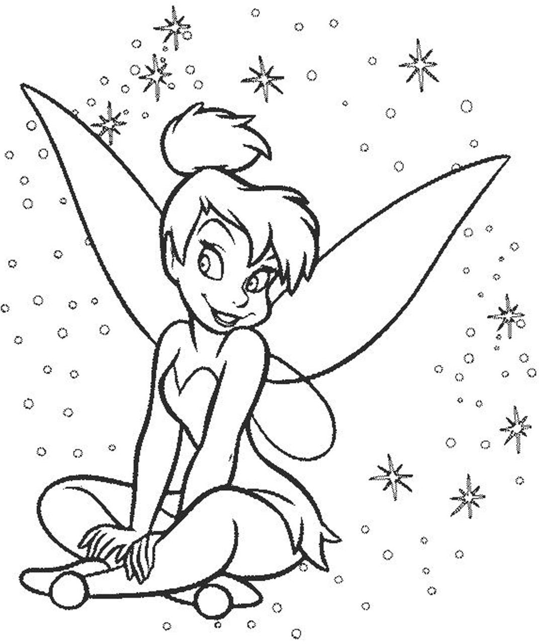 10 Easy Disney Cartoon Coloring Pages to Print