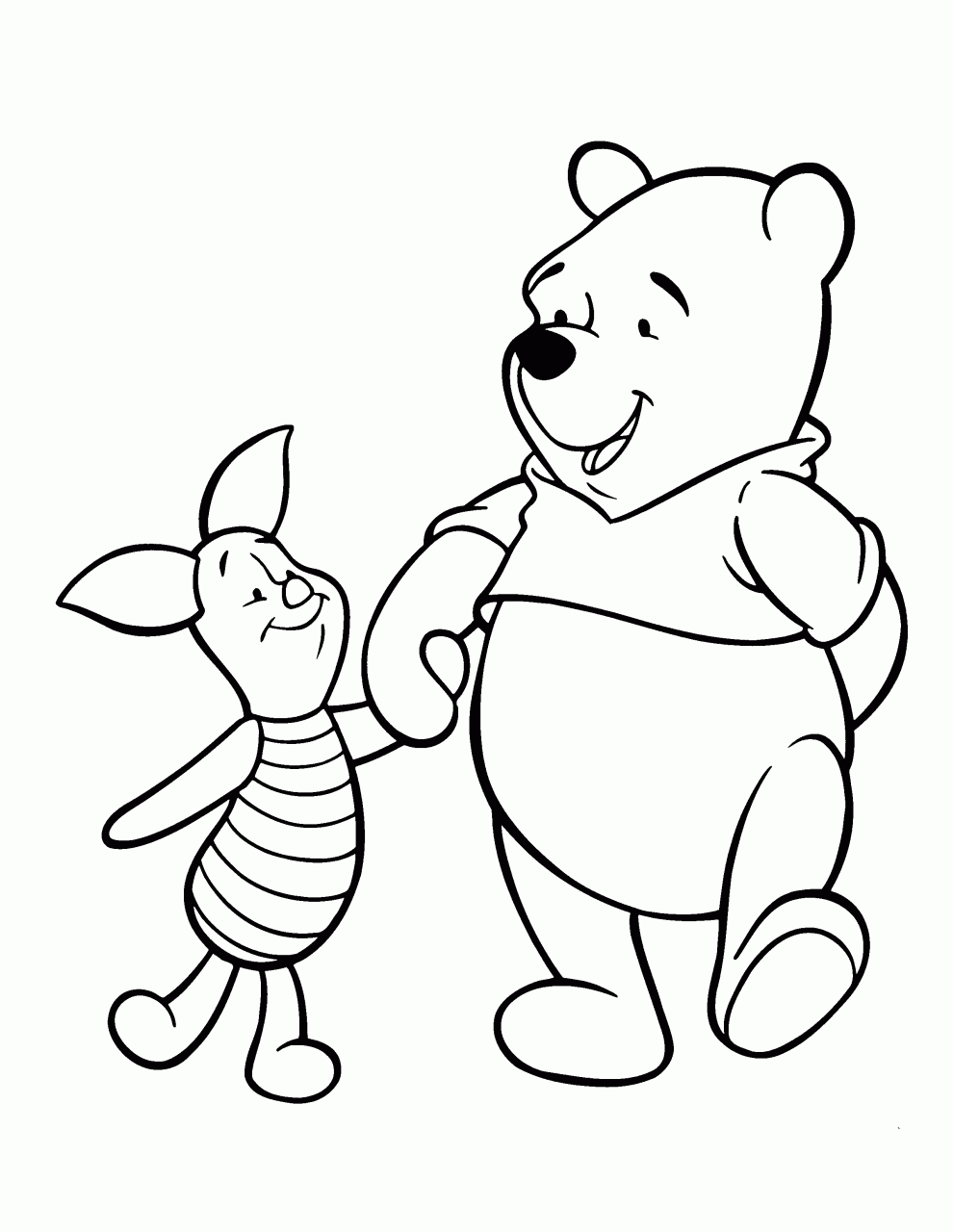 10 Winnie the Pooh Cartoon Coloring Pages for Fun and Adventure