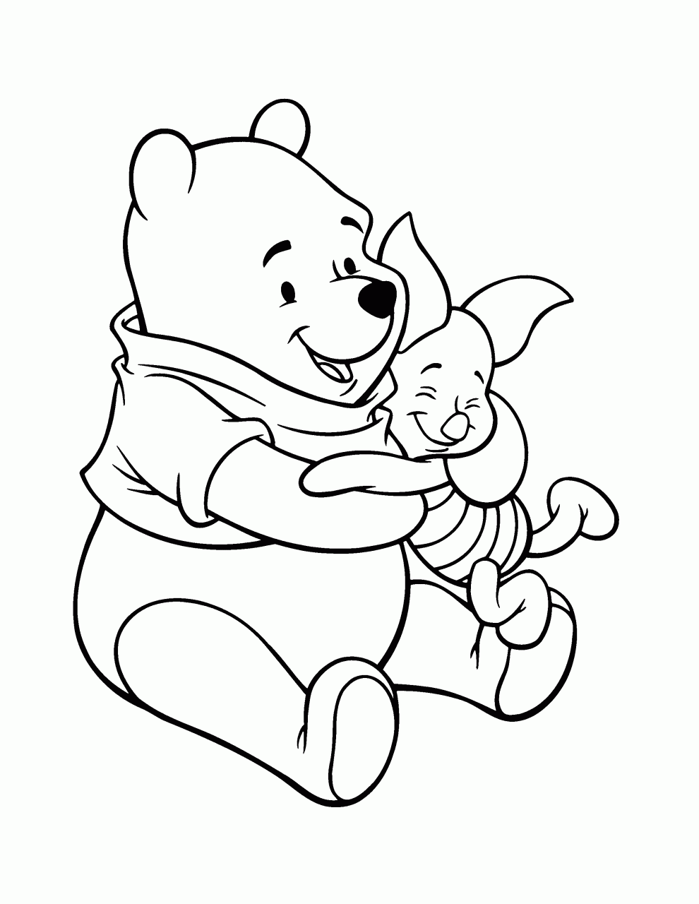 10 Winnie the Pooh Cartoon Coloring Pages for Fun and Adventure