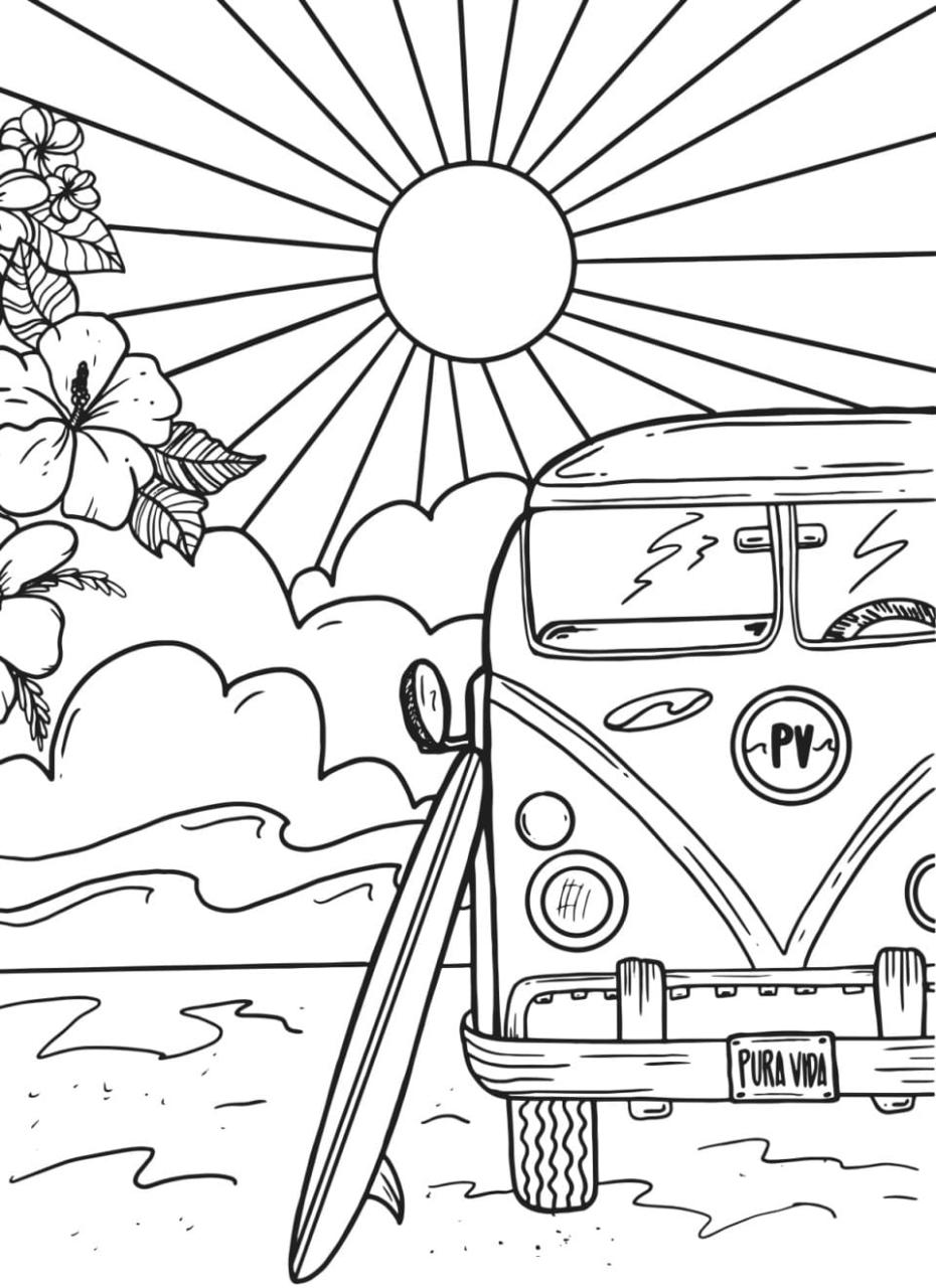 10 Aesthetic Easy Cartoon Coloring Pages to Print