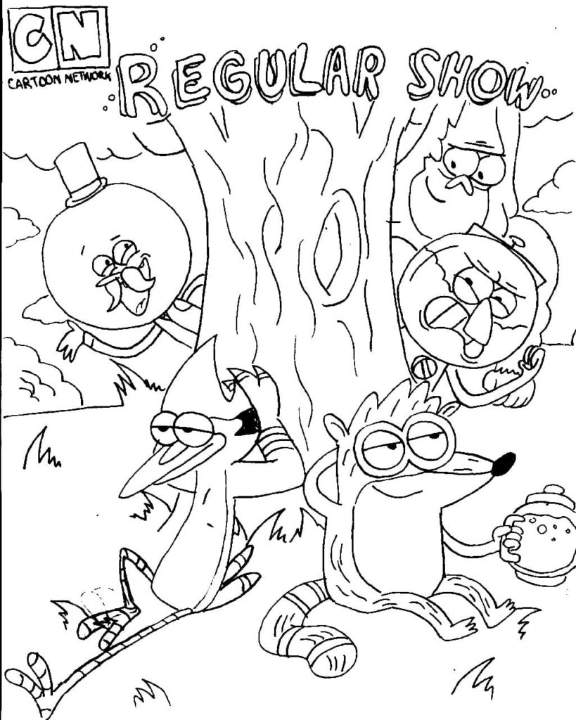 10 Cartoon Network Classics Coloring Pages to Print: Relive Your Childhood Memories