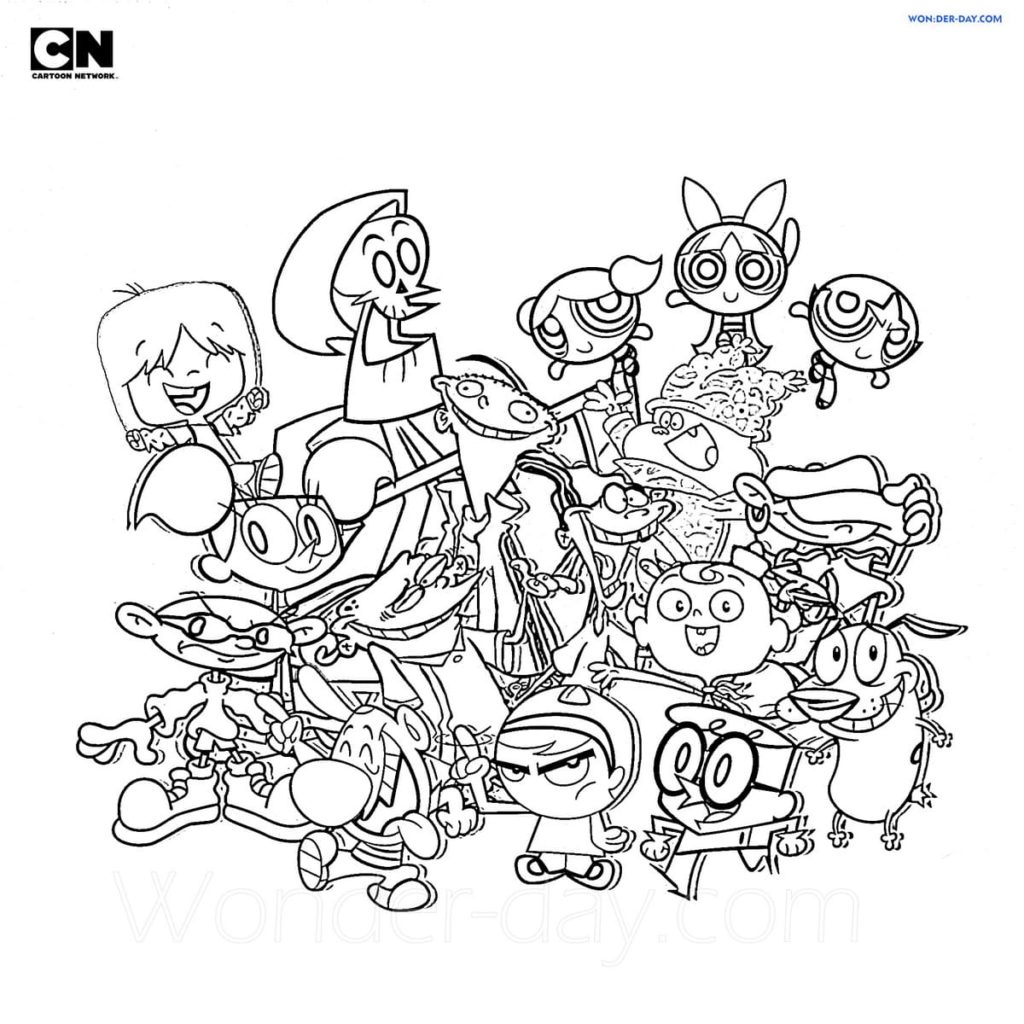 10 Nostalgic 90s Cartoon Coloring Pages to Relive Your Childhood