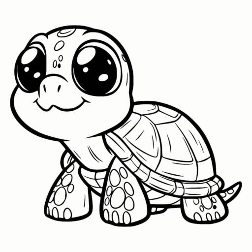 11+ Sea Turtle Coloring Pages for Toddlers Printable 12